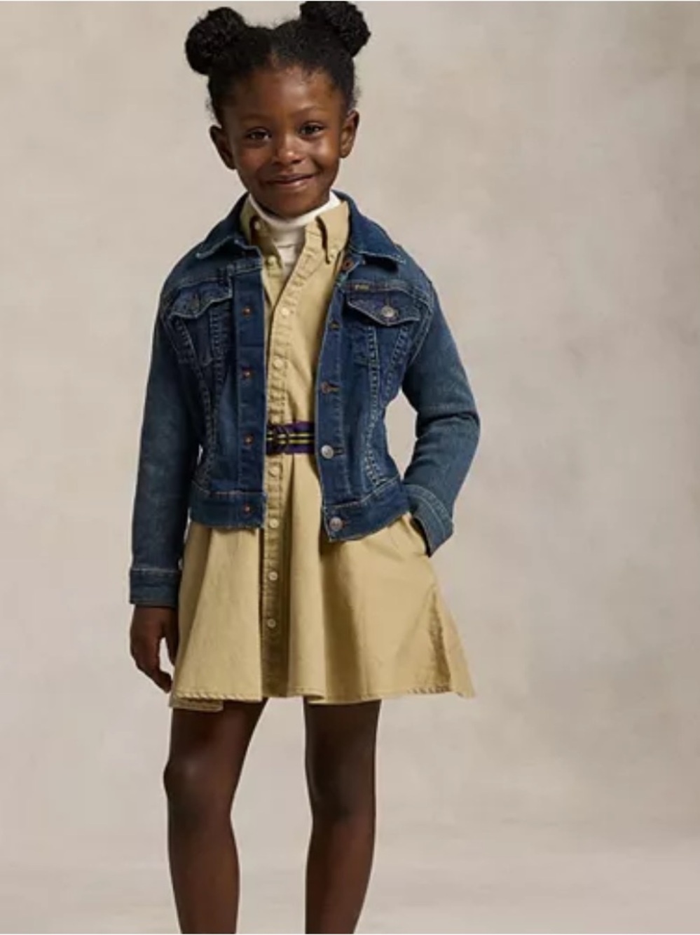 NWT Polo Ralph Lauren Girls' Denim Trucker Jacket